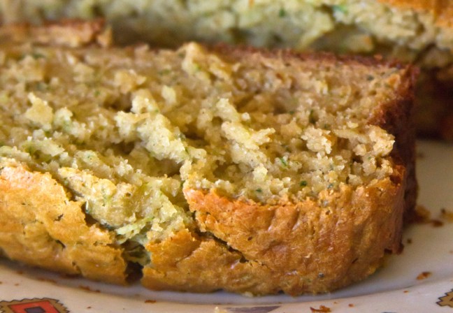 Warm Slice of Zucchini Bread